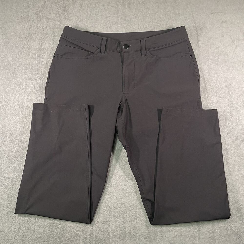 lululemon athletica Men's Charcoal Stretch Chinos